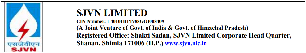 SJVN Apprenticeship training 2023