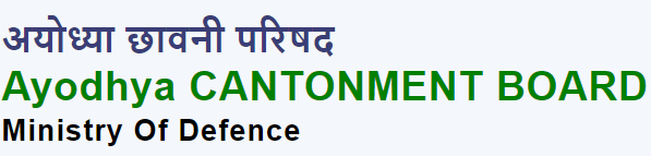 Ayodhya Cantonment Board Recruitment Various posts