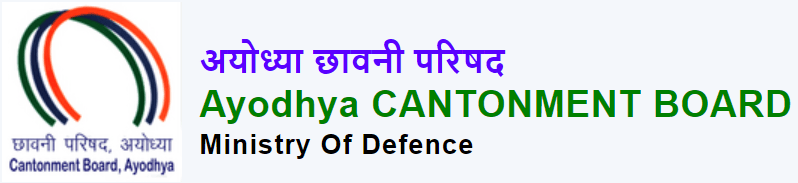 Ayodhya cantonment board bharti Various post