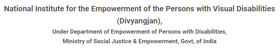 NIEPVD Reruitment 2023 for Various Posts