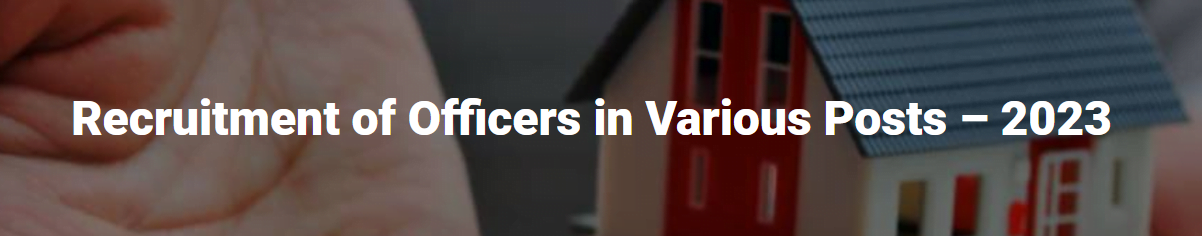 National Housing Bank New Delhi Job Alert 2023