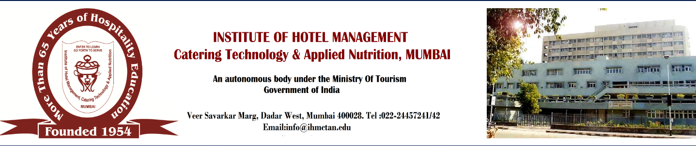 Institute of Hotel Management Mumbai Job Alert 2023