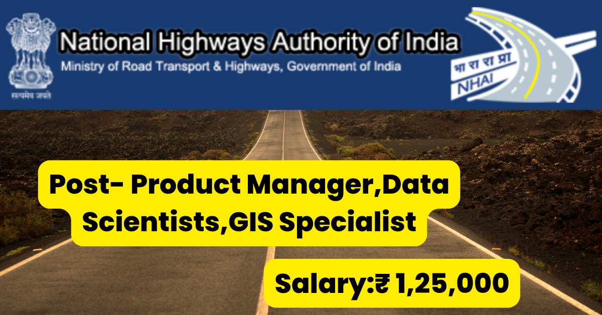 NHAI Recruitment 2023 for Advisor post