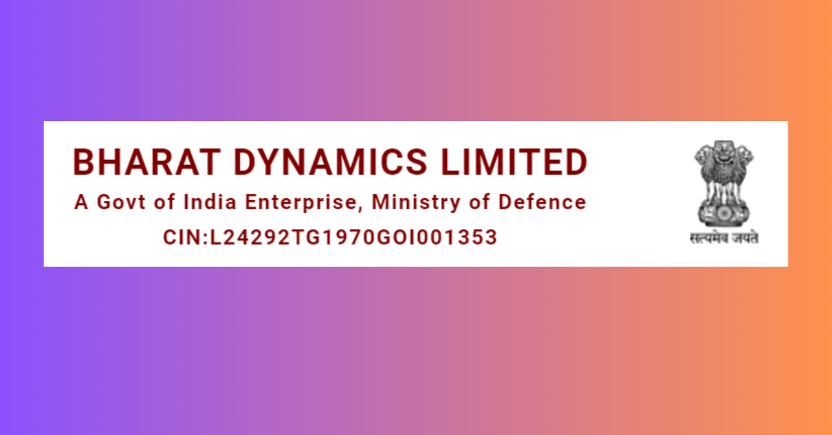 Bharat Dyamics Limited Hyderabad job 2023 8 Bharat Dyamics Limited Hyderabad job