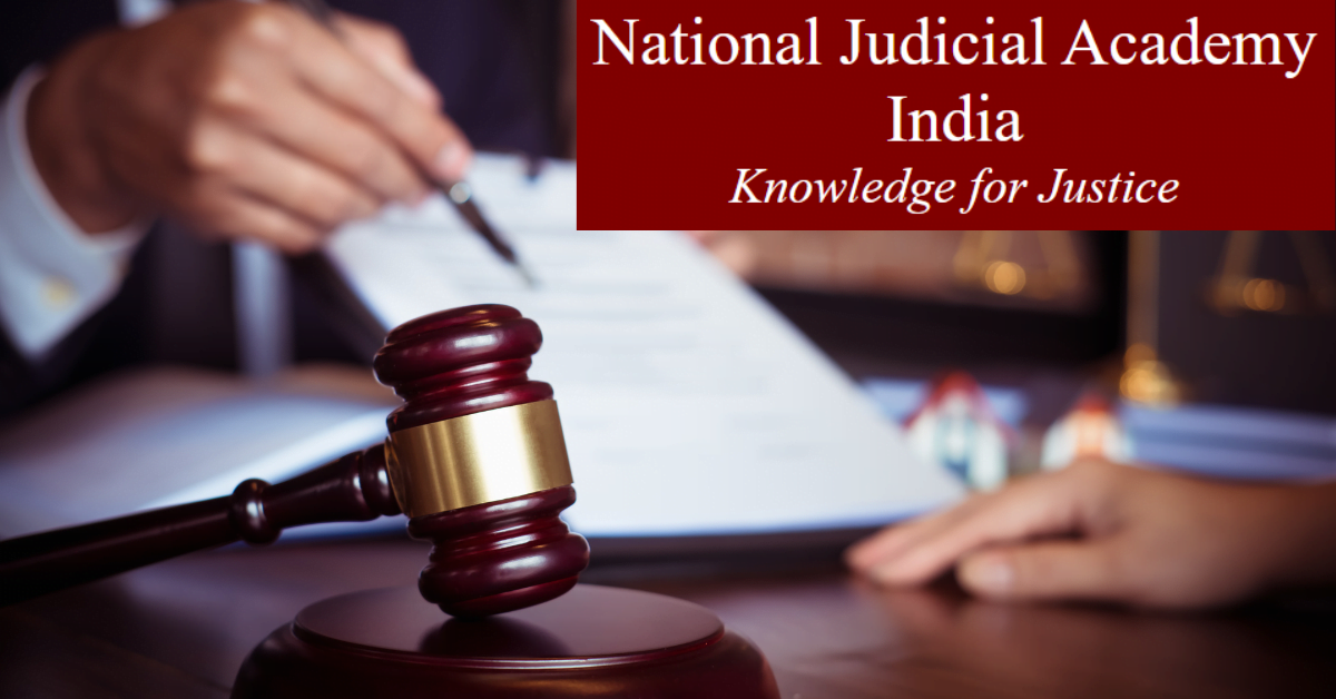 National Judicial Academy Recruitment