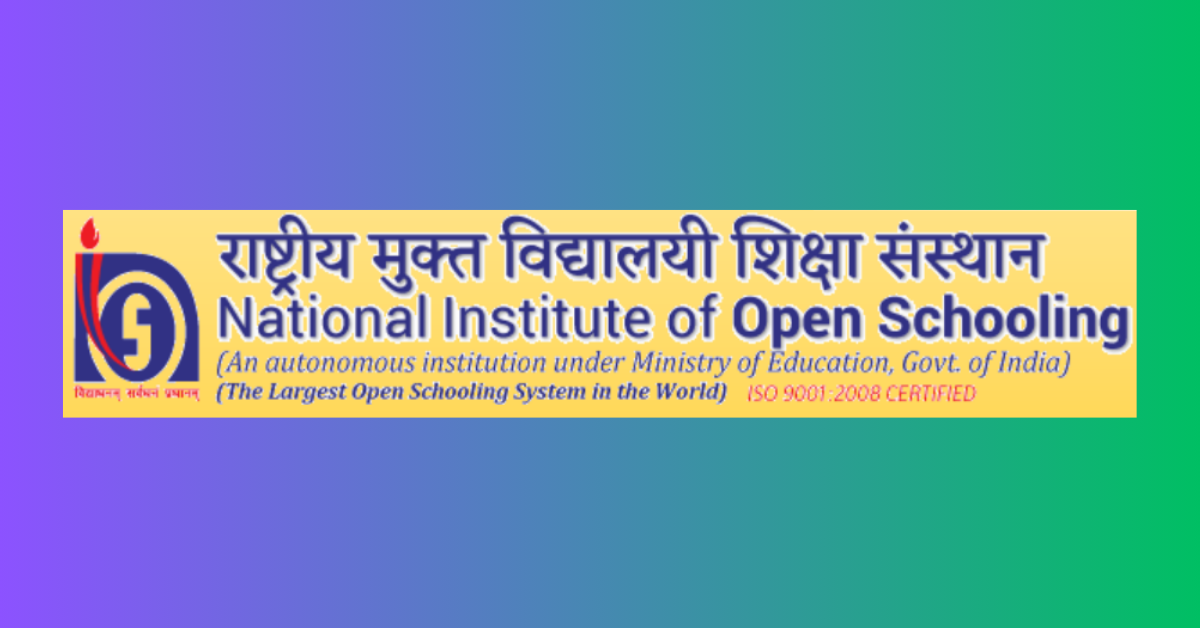 NIOS Recruitment 2023