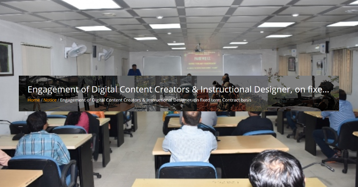 Digital Content Creator Recruitment