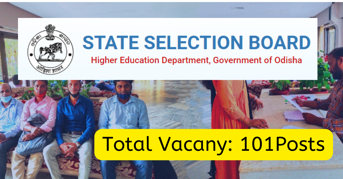SSB Odisha Recruitment 2024 Non Teaching Posts