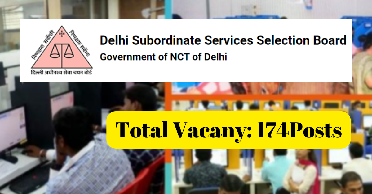 DSSSB Vacancy 2024 For Various Posts