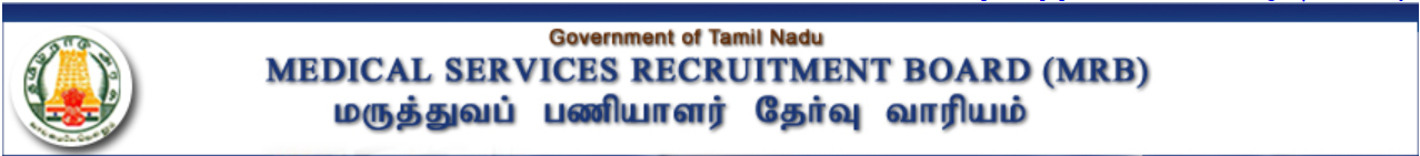 Tamilnadu MRB 2553 Vacancy